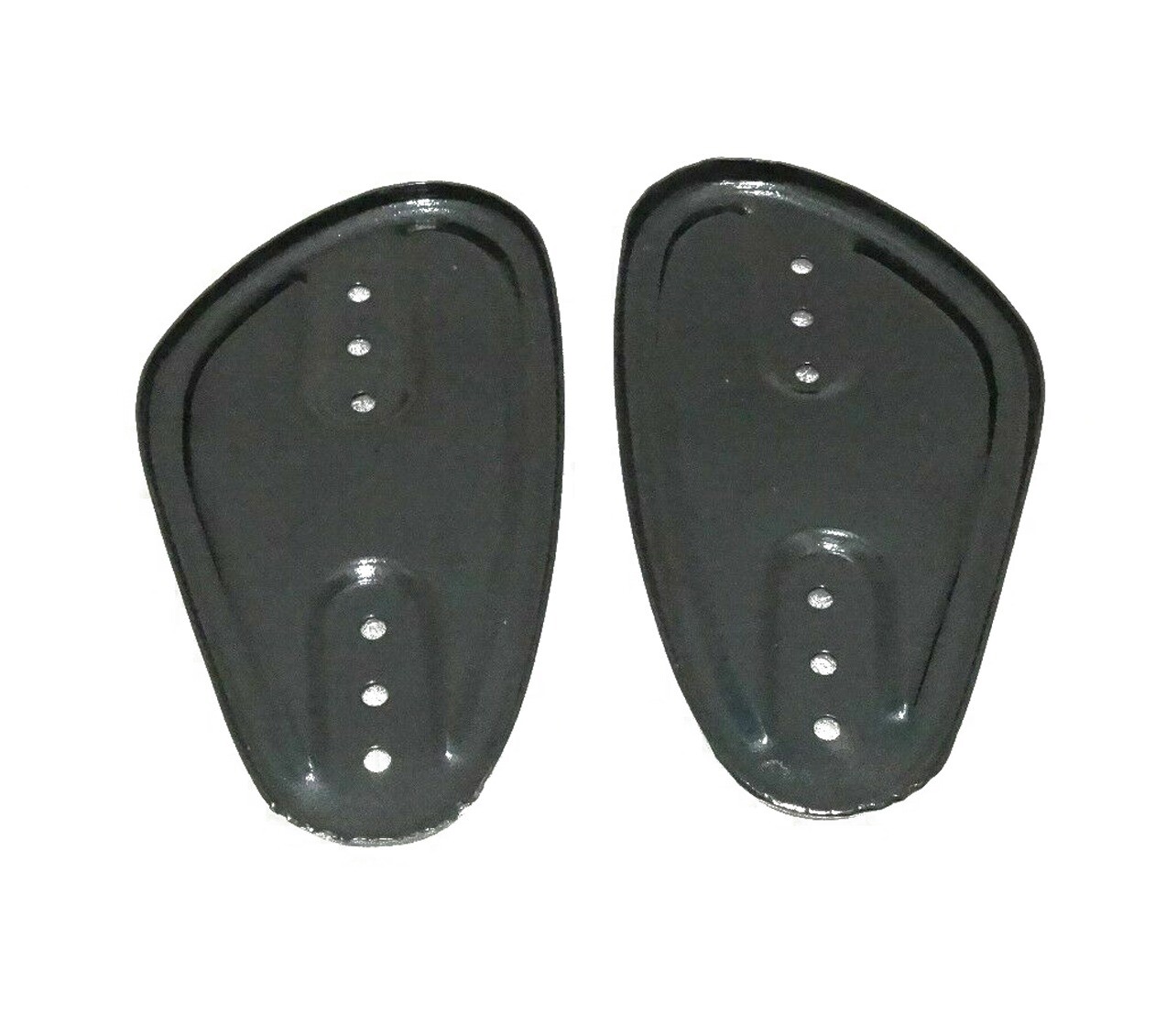 Knee Pad Mount Plate Set Sheet Metal 2 Unit Fits Vintage BMW Motorcycle 