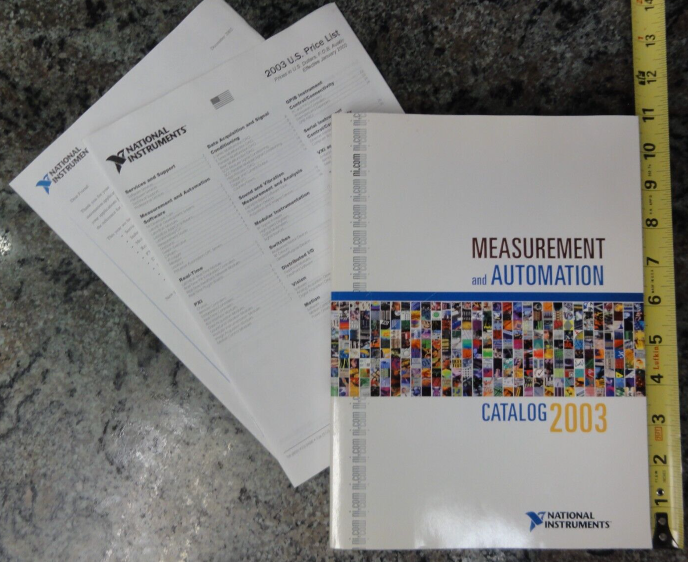 Catalog 2003 Price List