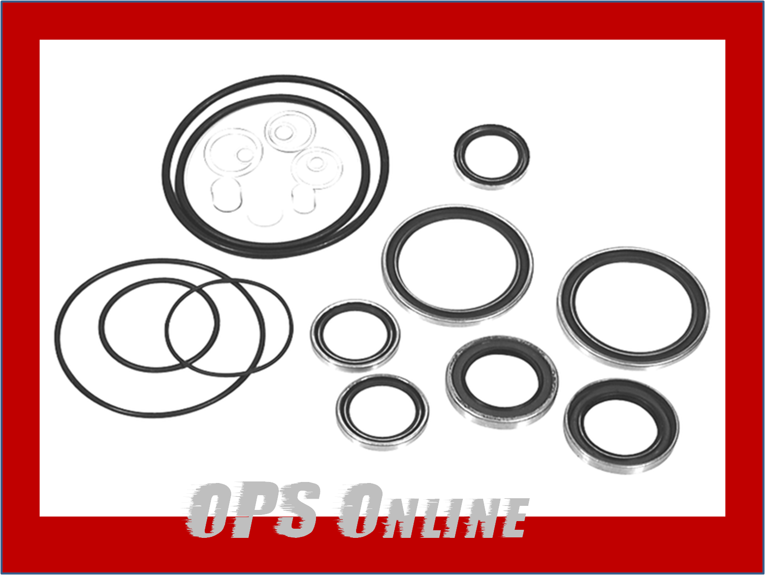 さー New OEM Quicksilver / MerCruiser Bravo Lower Gearcase Seal