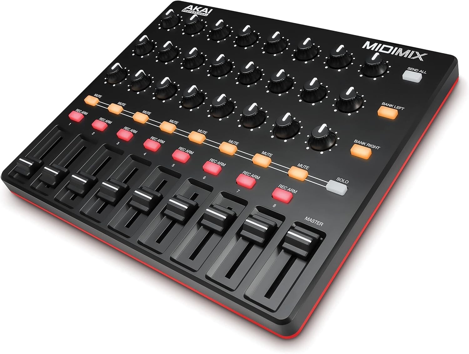 USB MIDI Controller Mixer for Ableton Live – 24 Knobs, 16