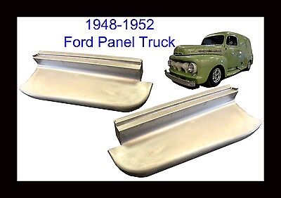 1948 1949 1950 1951 1952 Ford Panel Truck Steel Running Boards New pair!!