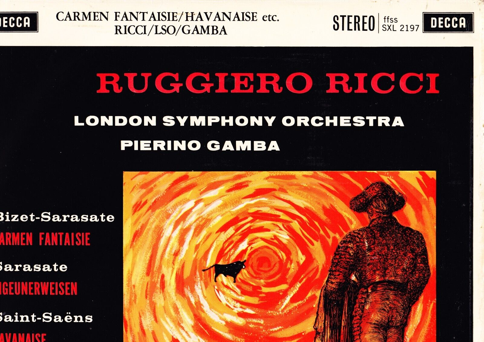 SXL 2197 UK WBG ED1 - RICCI &frasl; GAMBA CARMEN FANTASIE ZIGEUNERWEISEN