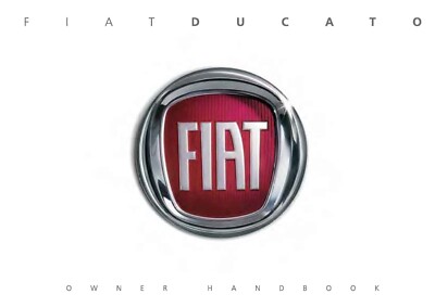 FIAT DUCATO SERIES 8 OWNERS HANDBOOK MANUAL - ALL YEARS - New Print FREE POSTAGE