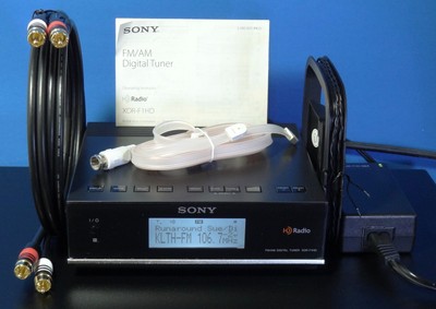 Aligned amp Upgraded Sony XDRF1HD AMFM Tuner with Digital HD Radio