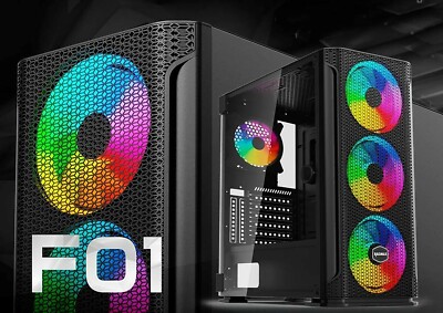 PRC AMD Ryzen Vega Gaming Computer Desktop PC 256GB 8GB Quad Core WIFI HDMI New