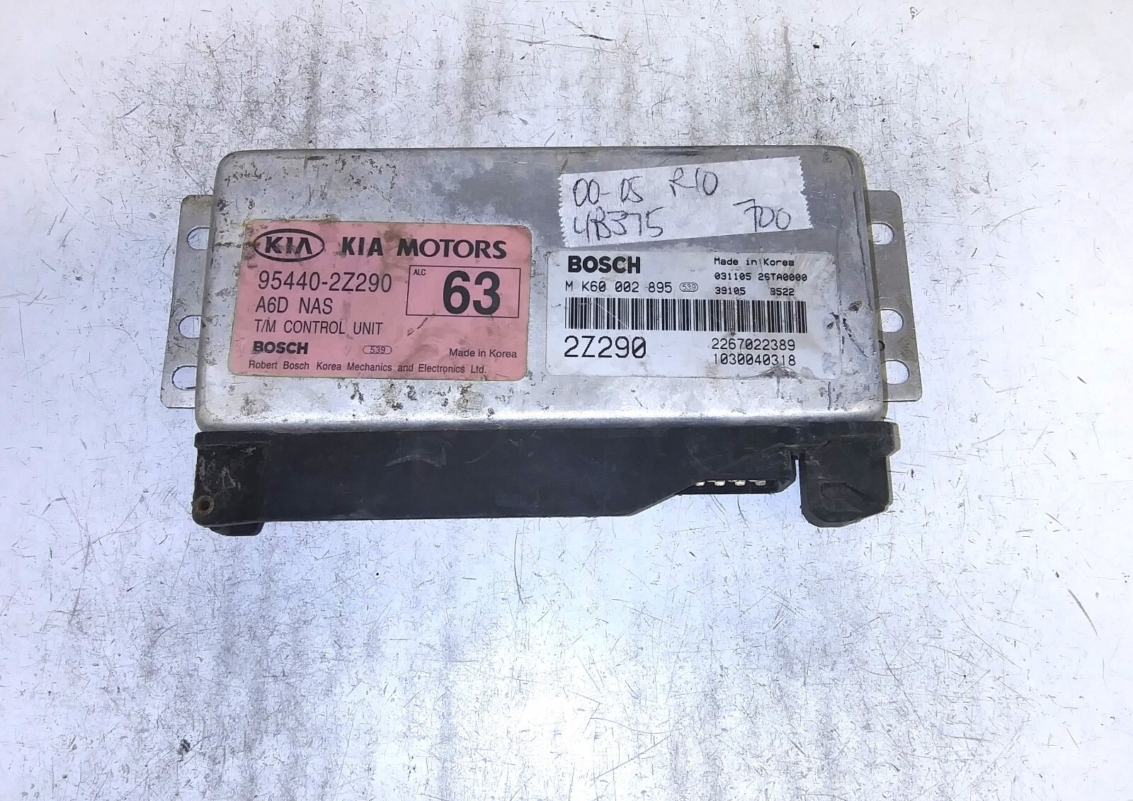 連絡用 95440-2Z290 TCM transmission computer 2000-2005 Kia Rio | eBay