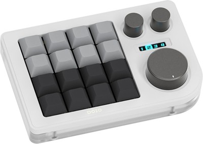 KB16 Macro Mechanical Keyboard Aluminum/One-handed Keyboard/RGB VIA Hot Swap Pro