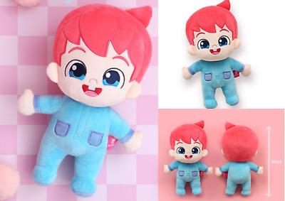 Pinkfong Bebe Finn Plush Baby Doll Developmental Action Figure Kid Toy 30cm