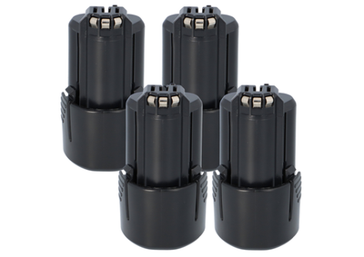 4er Set PATONA Premium Akku für Bosch BAT411 12V 3Ah Li-Ion Ersatzakku