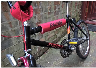 Raleigh Burner MK2 Black, 1984 Original Good Condition BMX