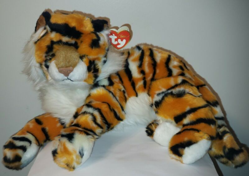 Ty Classic Plush - PINSTRIPES the Bengal Tiger (12 Inch)(Stuffed Animal) MWCT