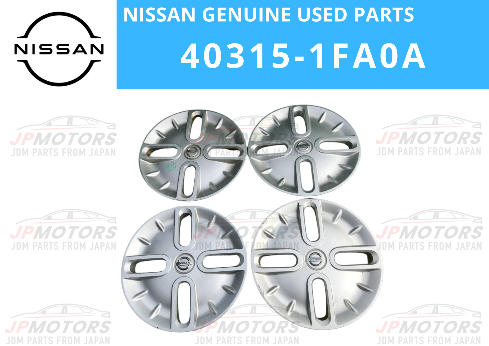 NISSAN Genuine CUBE DBA-Z12 15inch Wheel Hub Cap Full Cover NISSAN Genuine CUBE DBA-Z12 15inch Wheel Hub Cap Full Cover