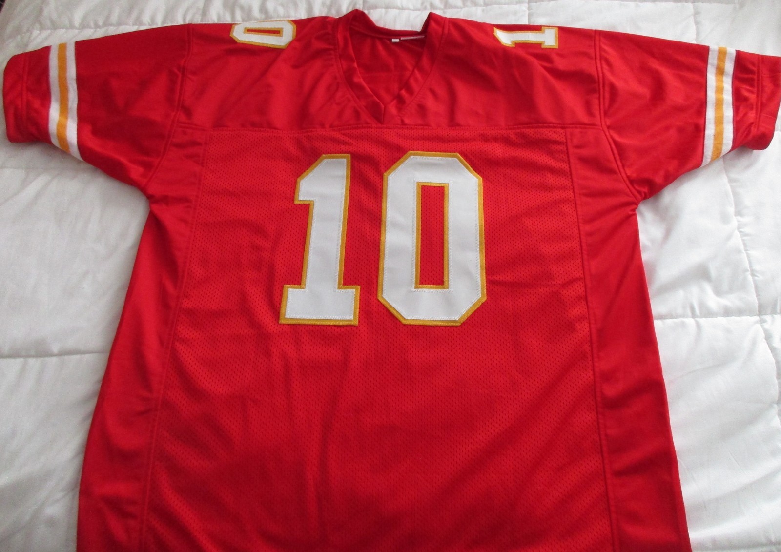 TYREEK HILL SIGNED AUTOGRAPHED AUTO CUSTOM RED JERSEY W/ CHEETAH JSA WITNESS