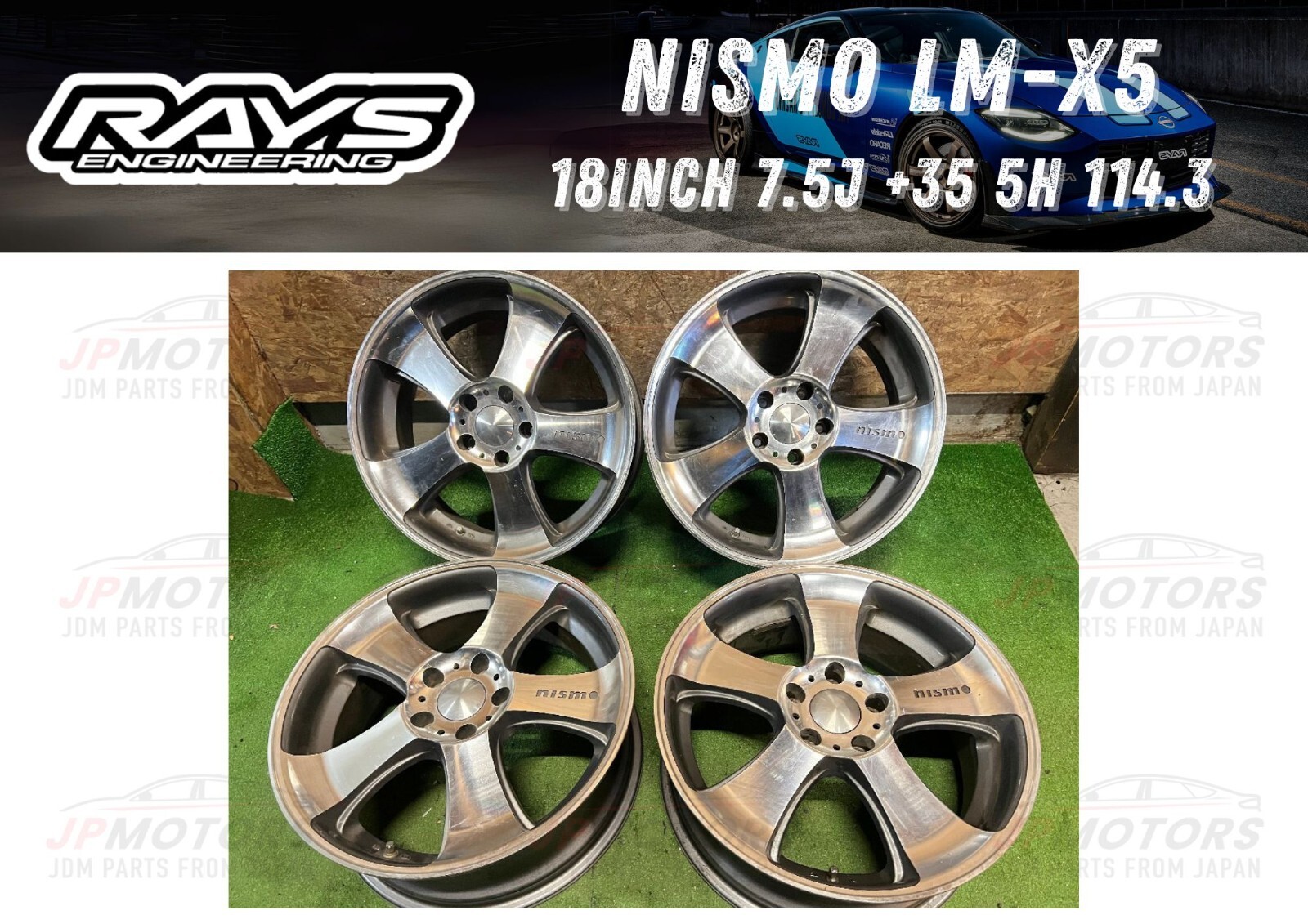 プ*様様 ニスモ　レイズ　18インチ　スカイライン　シルビア　180 ローレル ニスモ ホイール 18インチ」の人気商品一覧 | 安い商品を通販