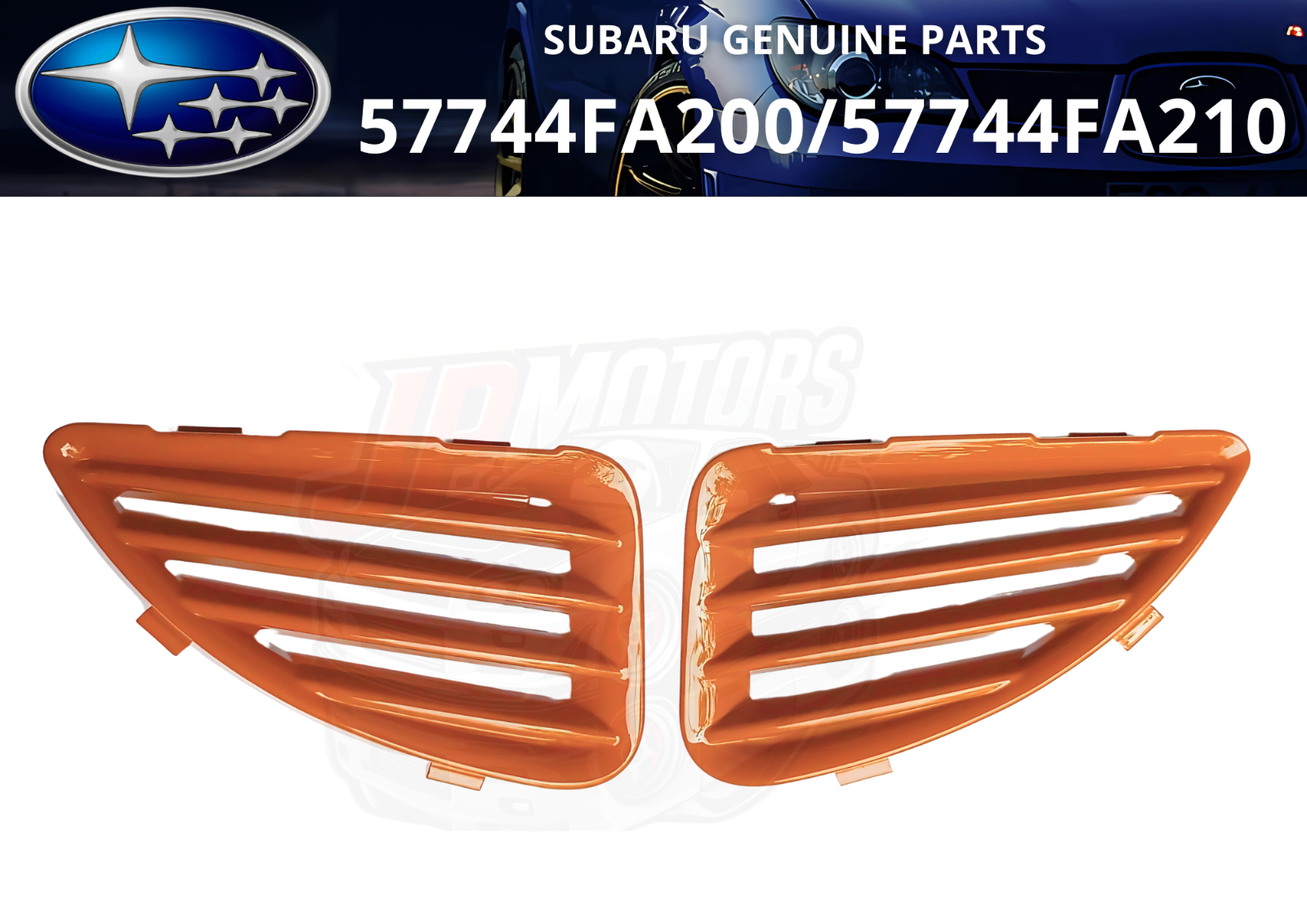 SUBARU Genuine IMPREZA GC8 GF8 WRX Front Bumper Lower Vent