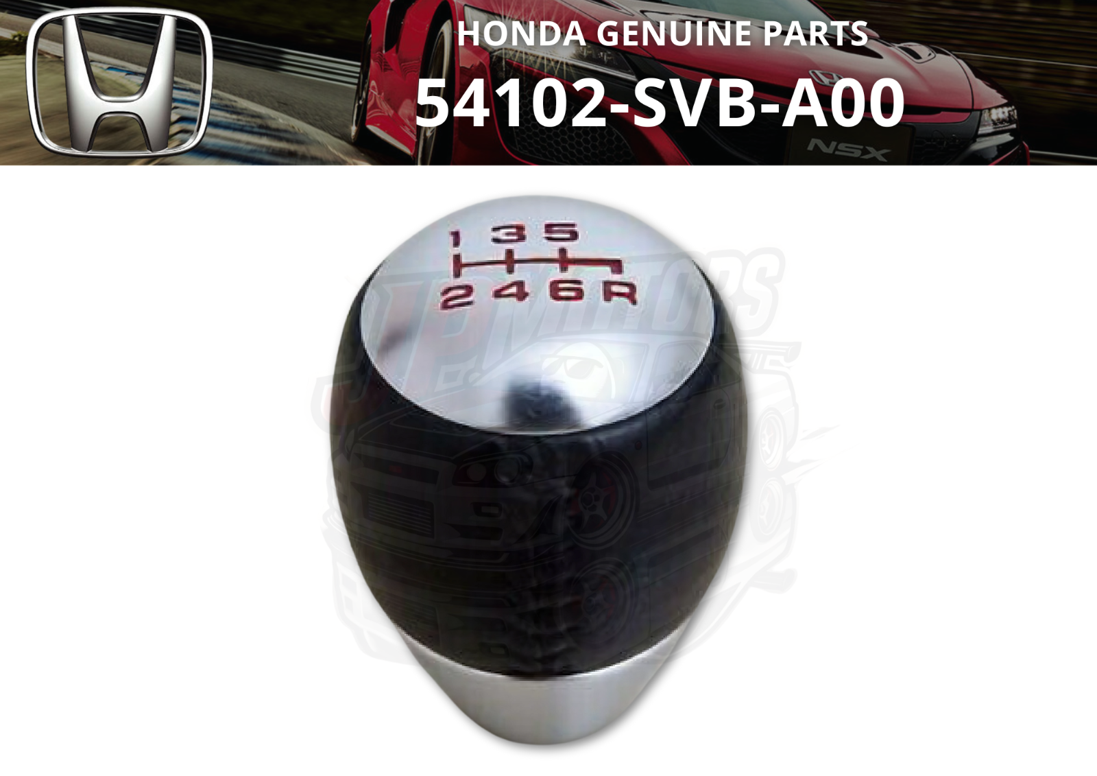 HONDA Genuine 2006-11 Civic Si 6speed Aluminum Shift Knob