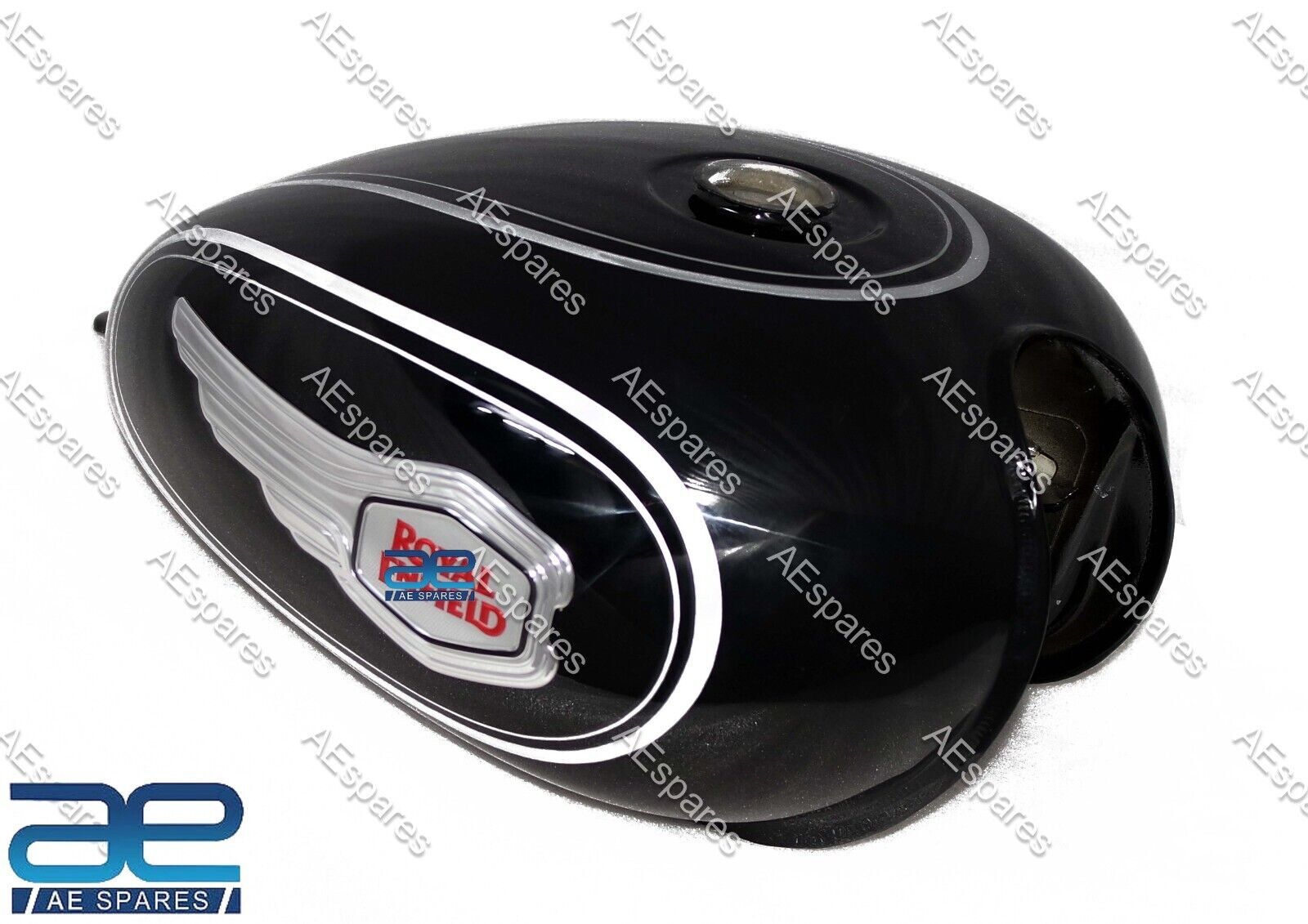 For Royal Enfield Bullet 500cc Gas Petrol Fuel Tank With Badges 866262 