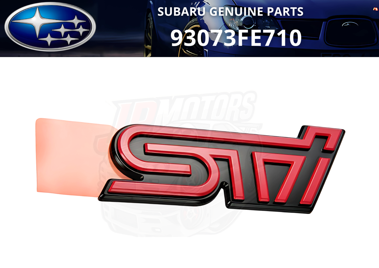 Subaru Geuine 2005 Impreza STI GDB GDF Rear Trunk Badge Emblem