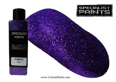 PURPLE Metal Flake 1lb Medium - .008 Hex, Custom, HOK, Chopper, plasti dip, 
