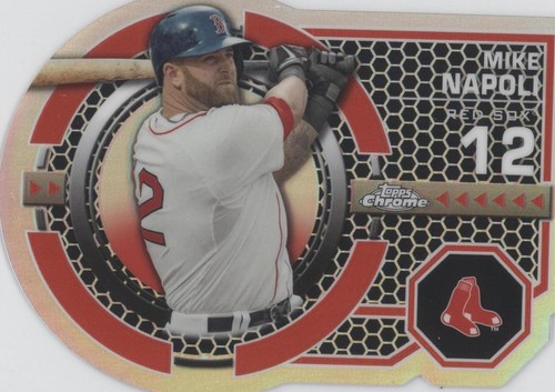 2013 Topps Chrome - Mike Napoli #DY-MN