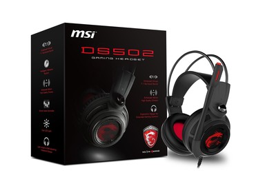 MSI Gaming Headset with Microphone, Enhanced Virtual 7.1 Surround Sound, Inte...