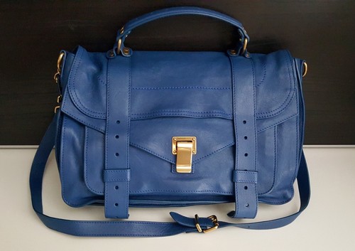 Authentic Proenza Schouler PS1 Bag Handbag Crossbody Royal