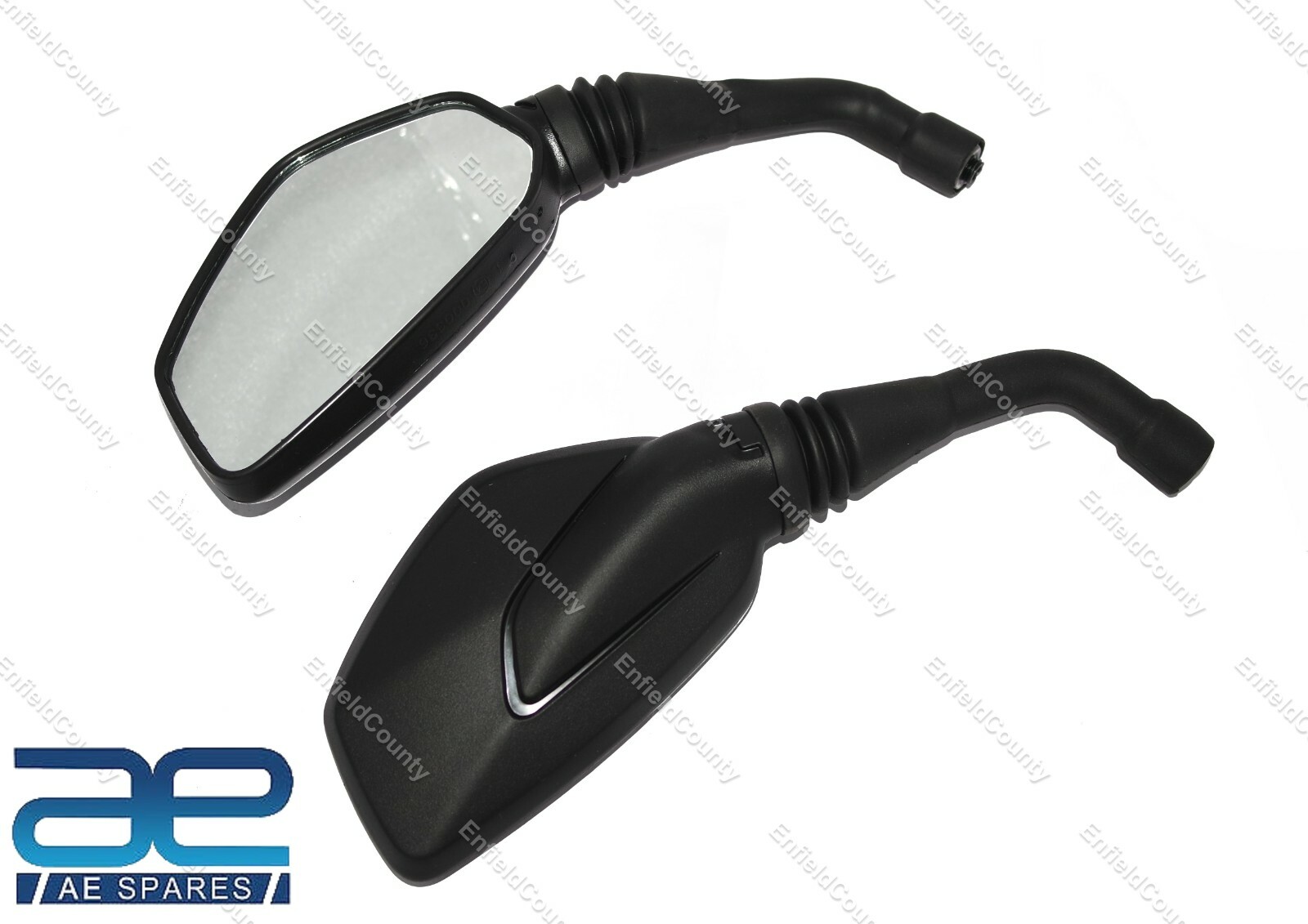 Left & Right Side Rear View Mirror Set Fits For KTM Duke 390 200 Motorcycle