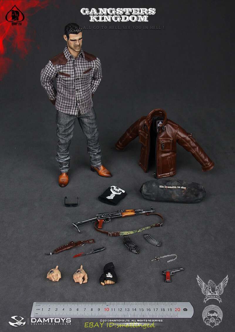 New DAMTOYS GK004 1:6 Spade 4 Action Figure Gangsters