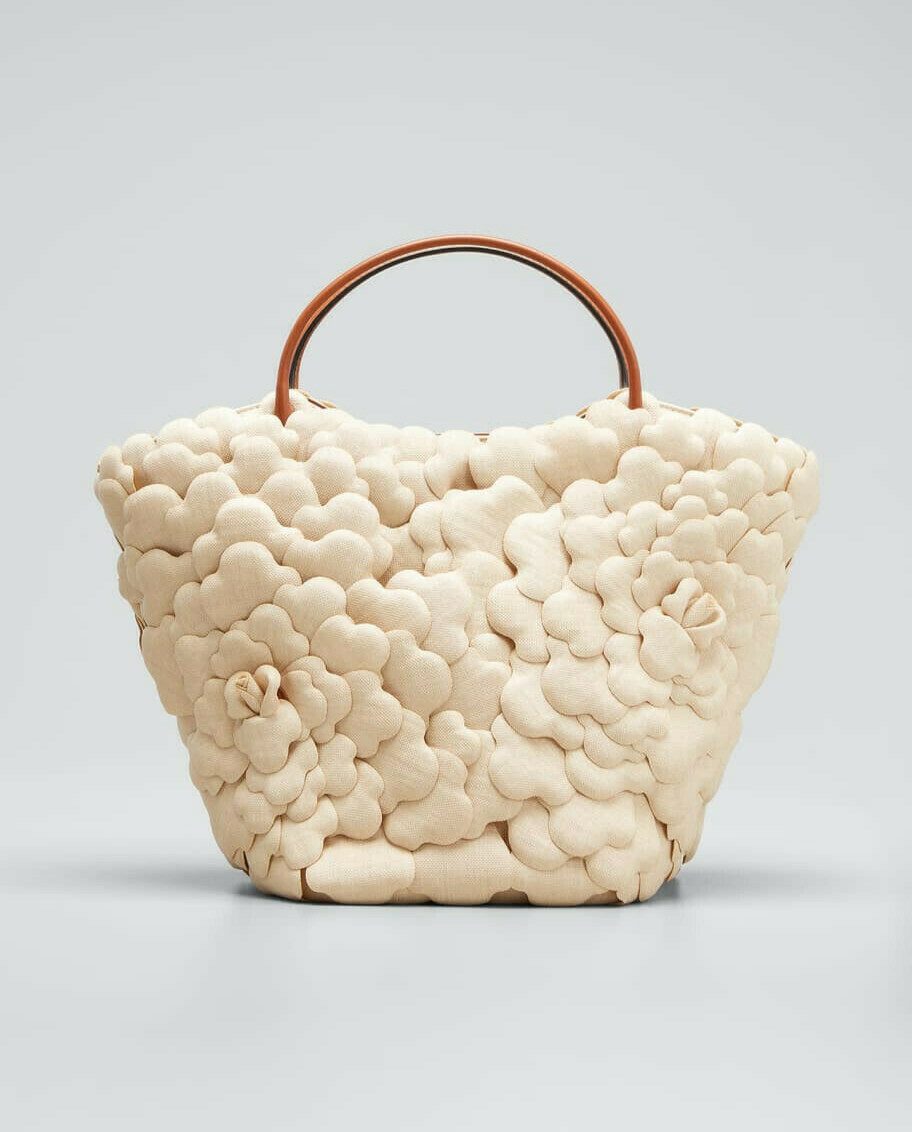【カラー2色あり♪】VALENTINO Leather Bucket Bag Valentino Garavani Mini Vlogo Signature Bucket Bag In