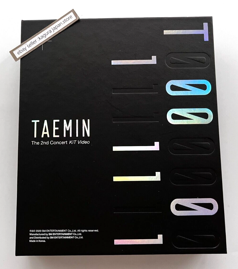 【新品未開封】TAEMIN T1001101 kit video SHINee TAEMIN T1001101 1001101 Kihno KIt Video 2nd SOLO