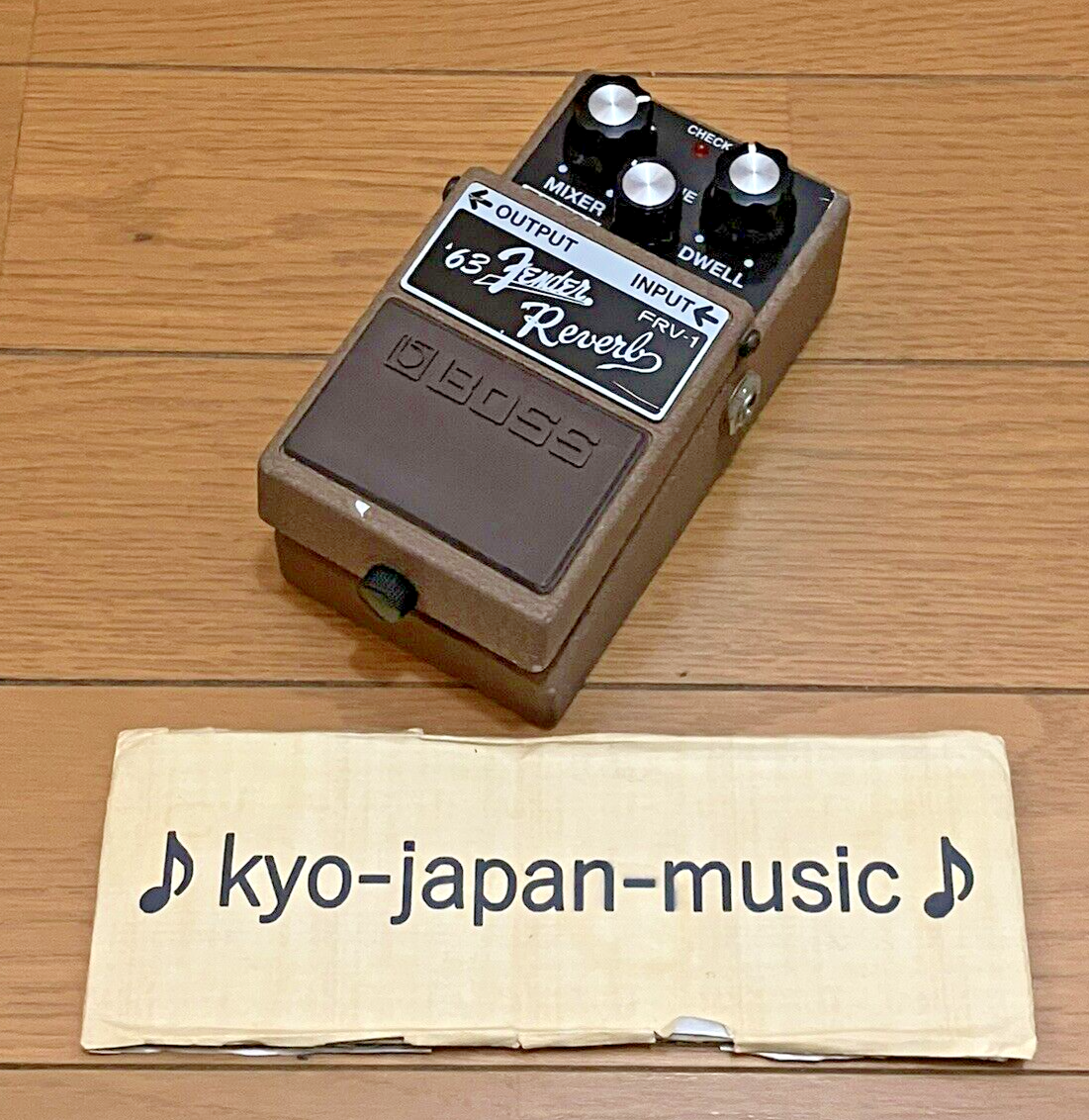 Boss FRV-1 Fender Reverb Made in Taiwan Effects Pedals Used Boss FRV-1 Fender Reverb Made in Taiwan Effects Pedals Used