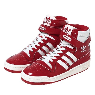 Adidas Originals Forum 84 High Sneakers Trainers Red UK