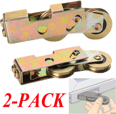 Sliding Door Tandem Roller Assembly, 1-1/4'' Precision Steel Ball Bearing Rollers
