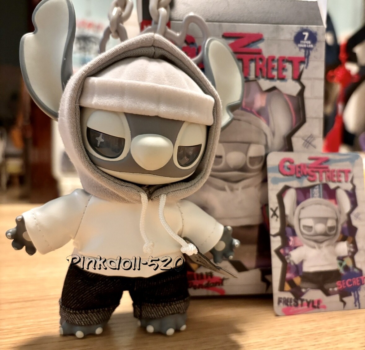 MinisoDisney Stitch BlindBox GenZ Street VinylPlush