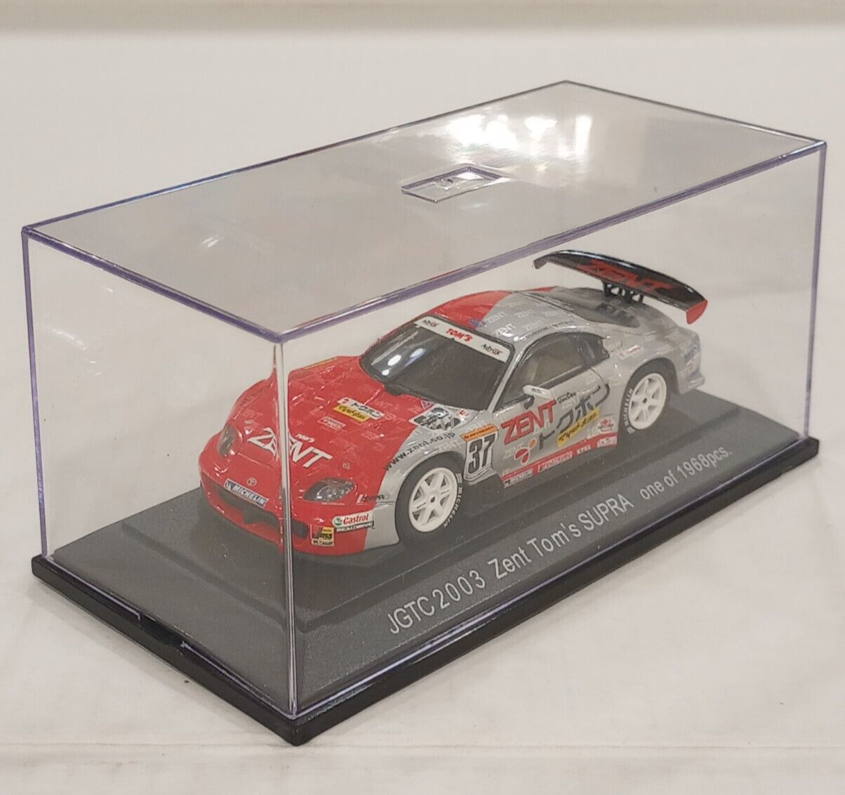 Ebbro 1:43 Zent Tom's Supra - JGTC 2003 Diecast Model Car