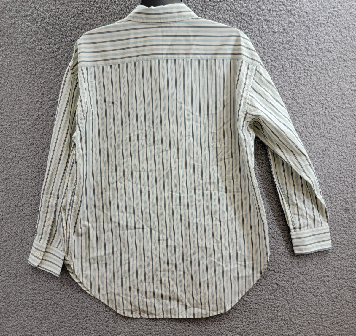 Lauren Ralph Lauren Striped Button Up Shirt Women's S Blue/White Long Sleeve - Picture 13 of 20