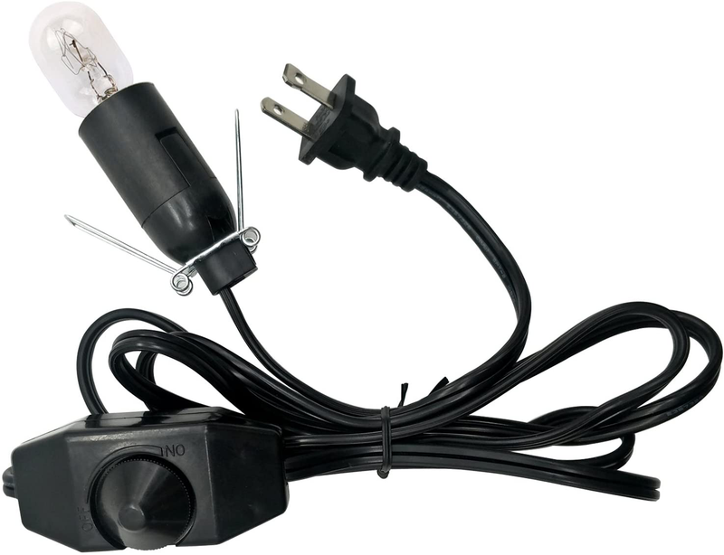 Lamp Light Bulb Cord Dimmer Switch For Himalayan Salt Rock L