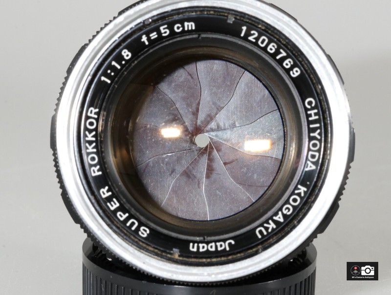 Chiyoda Kogaku SUPER ROKKOR 5cm F1.8Ｌ３９ N MINT] Chiyoda Kogaku Super Rokkor 5cm 50mm f1.8 L39 LTM