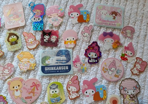 NEW Mixed:Various SANRIO????~My Melody Etc Sticker Flakes Lot 50+ Kawaii & More