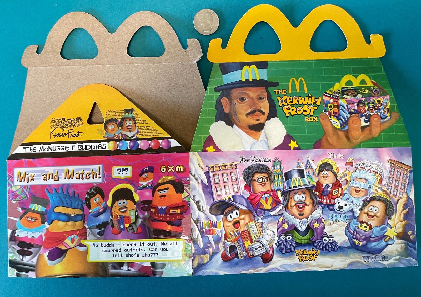 マクドナルド - 2023 マクドナルドMcnugget Buddies Kerwin Frost Kerwin Frost McNugget Buddies 2023 McDonald's Nugget Meal