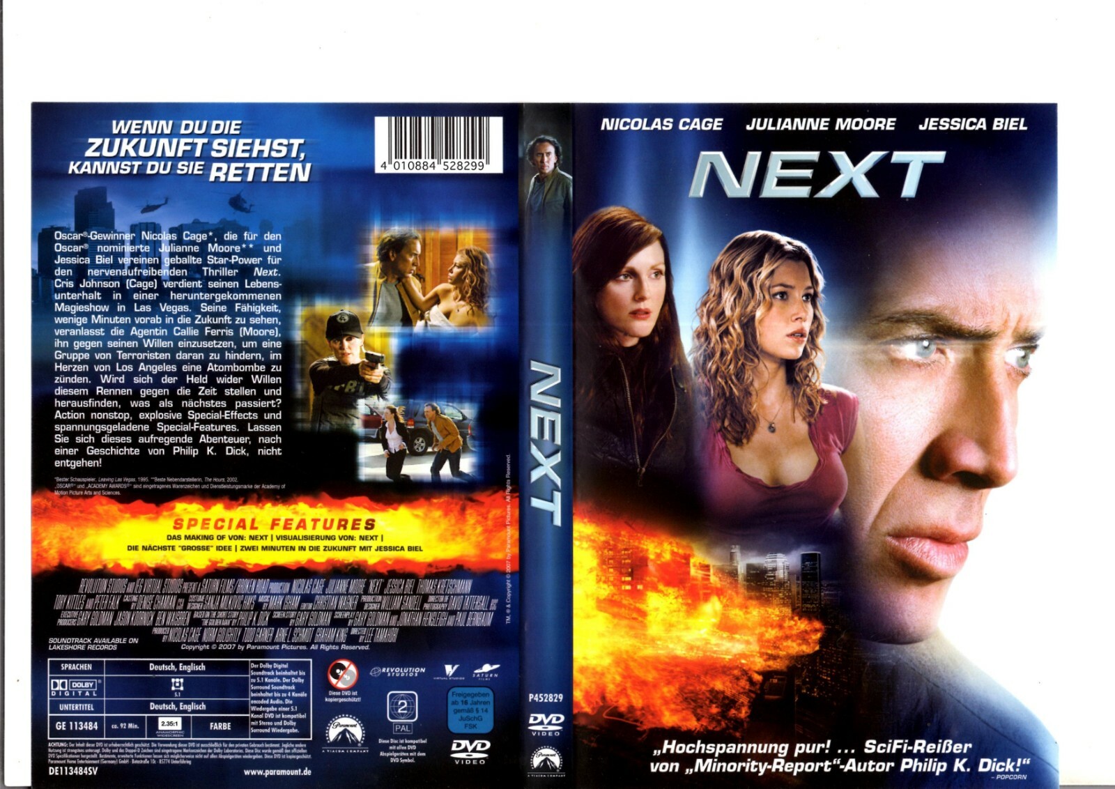その他 Pacing the Cage [DVD] Next - Nicolas Cage (2007) DVD 266 | eBay