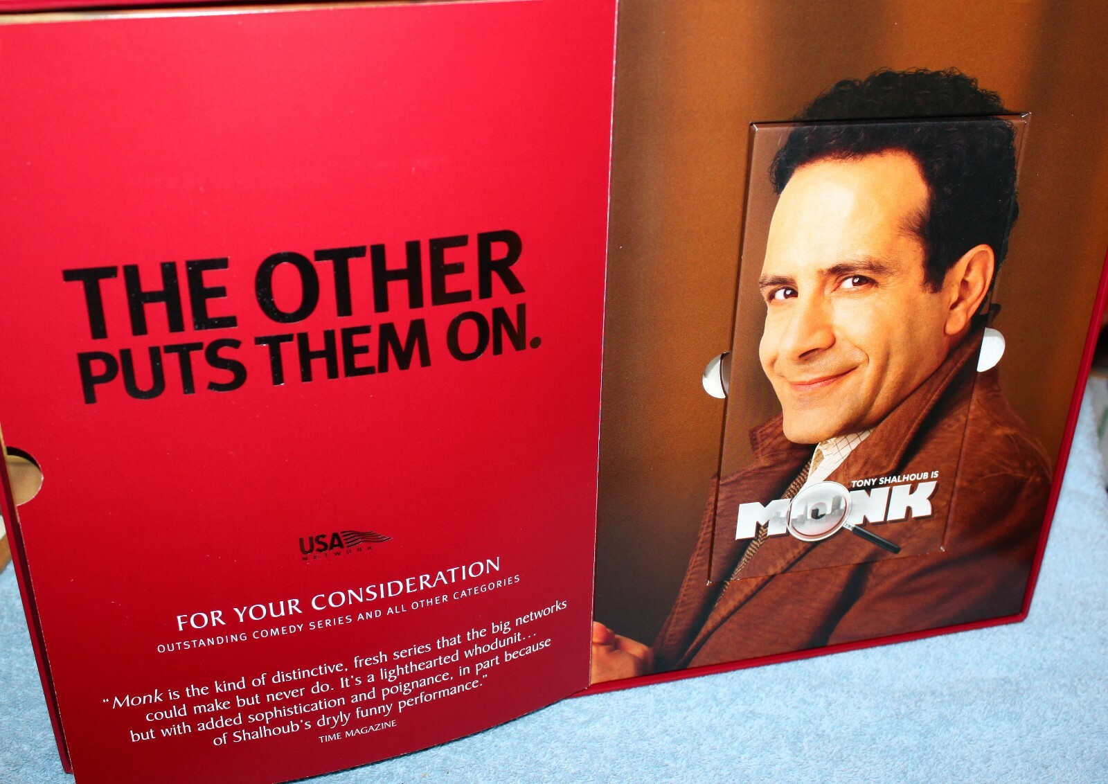 USA FYC For Your Consideration VHS NEW - Rudy Giuliani/James Wood; Monk/Shalhoub