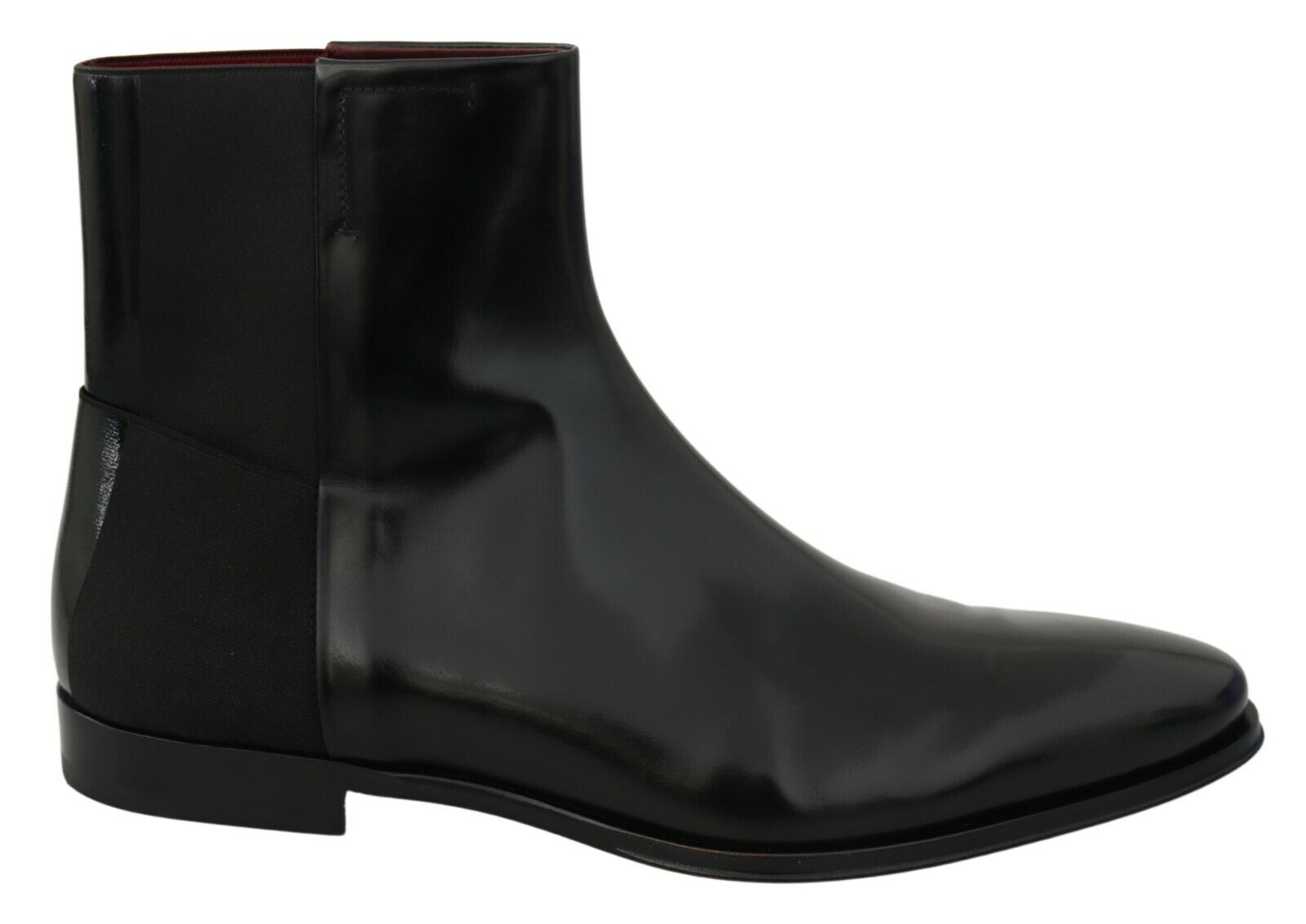 DOLCE & GABBANA Обувь Ботинки Черные кожаные мужские мужские Челси EU43 / US10 Рекомендуемая розничная цена $ 1300
