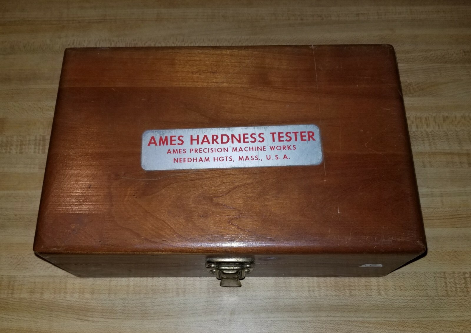 AMES PRECISION HARDNESS TESTER MODEL 1