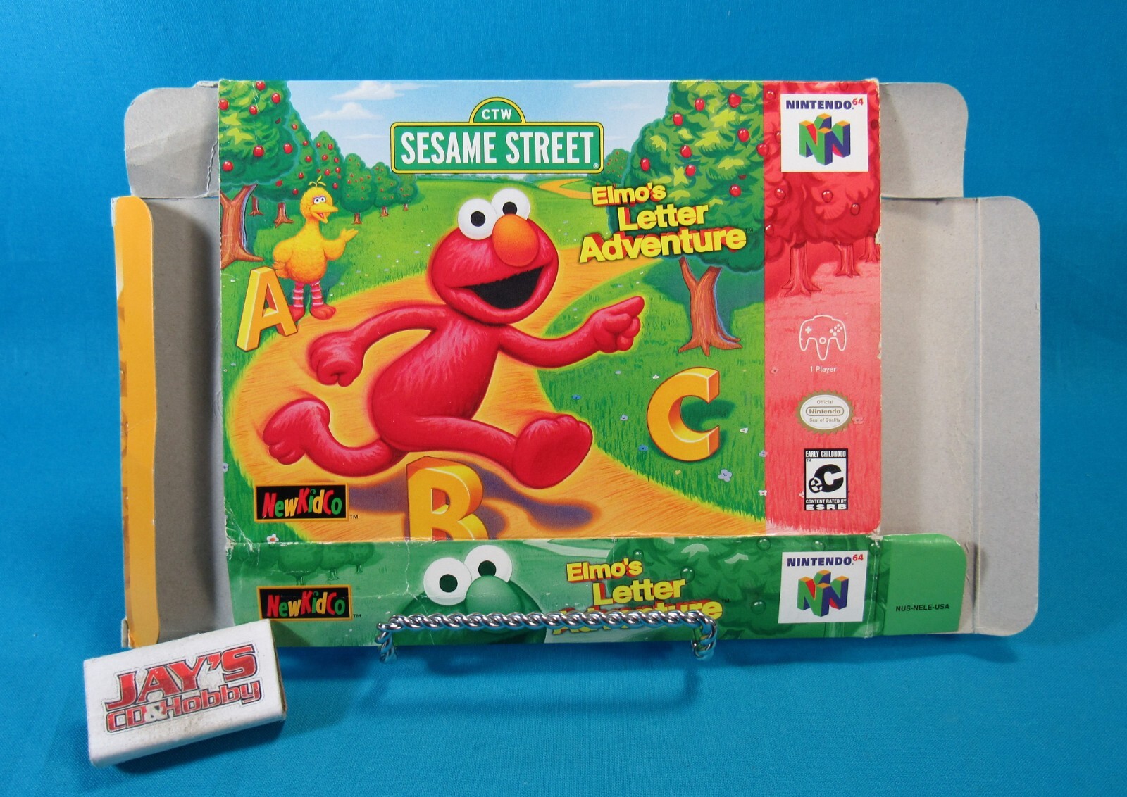 Sesame Street: Elmo's Letter Adventure Nintendo 64 N64 1999