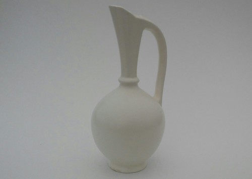 Vintage porcelain vase 1960s mid century