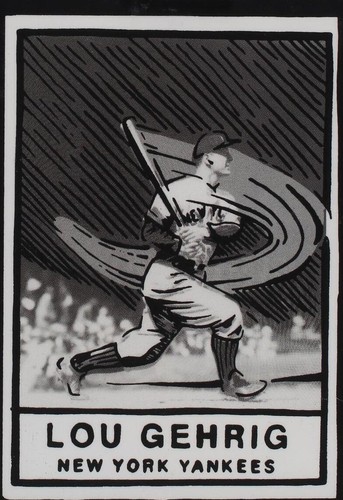 HOF Lou Gehrig 2021 TOPPS PROJECT 70 Card #250 By Joshua HOF Lou Gehrig 2021 TOPPS PROJECT 70 Card #250 By Joshua