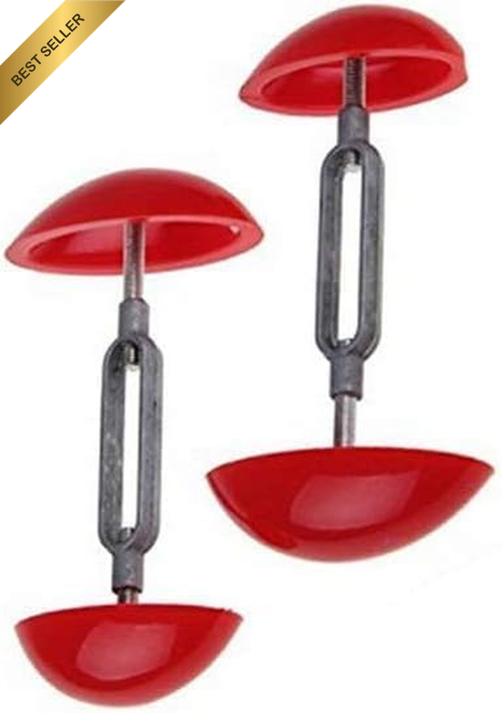 1Pair Adjustable Plastic Mini Shoe Trees Shoe Stretcher- High Heels Boots Stays
