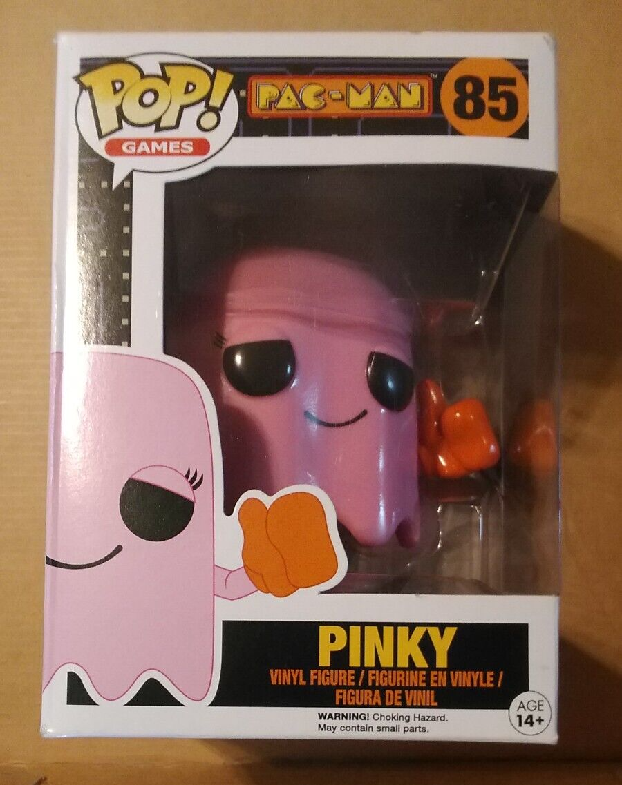 Funko Pop! Games 85 Pac-Man Pinky Vinyl Figure Bandai Namco