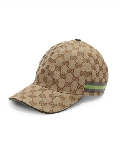 NWT Gucci Jumbo GG Monogram Jacquard Canvas Baseball Cap NWT Gucci Jumbo GG Monogram Jacquard Canvas Baseball Cap